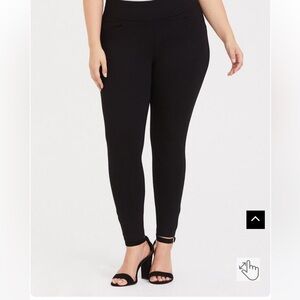 Torrid Pixie Skinny Studio Luxe Pointe High-Rise Pant 3X